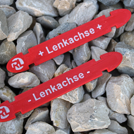 Hydraulik-Beschriftung - individualisierbare Markierung für Hydraulik-Steuergeräte